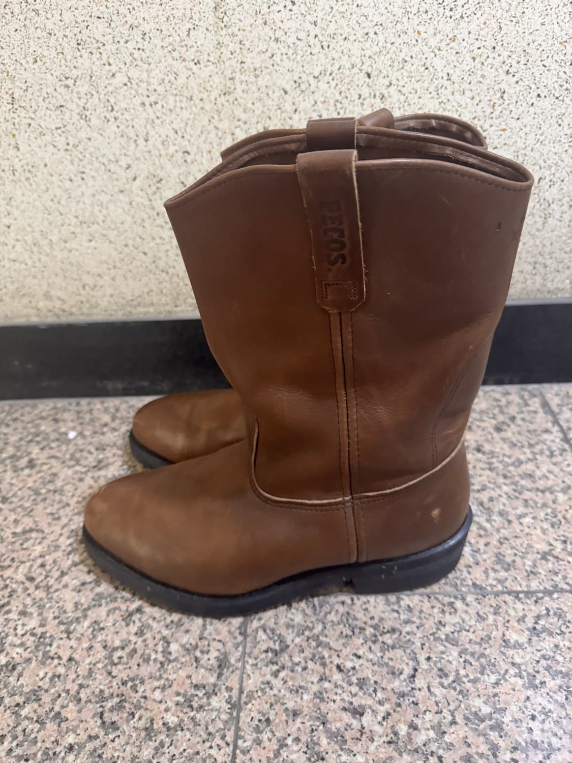 90‘s OG USA 레드읭 페코스 웨스턴 카우보이 부츠 상품이미지6