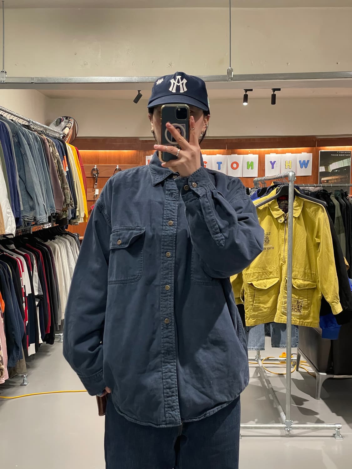 빈티지 헤비코튼 셔츠 상품이미지1