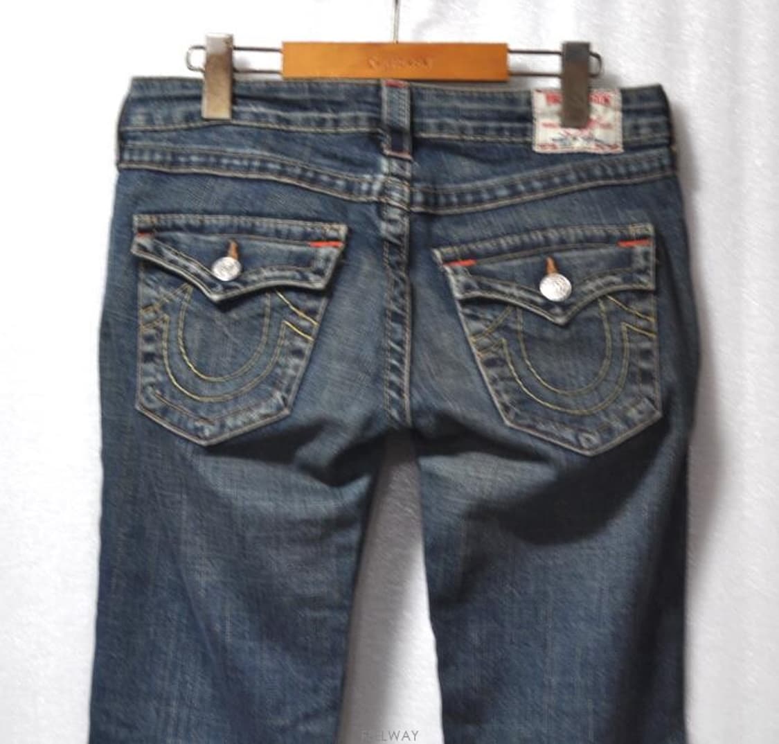 트루릴리젼/여성부츠컷청바지(허리28) 상품이미지4