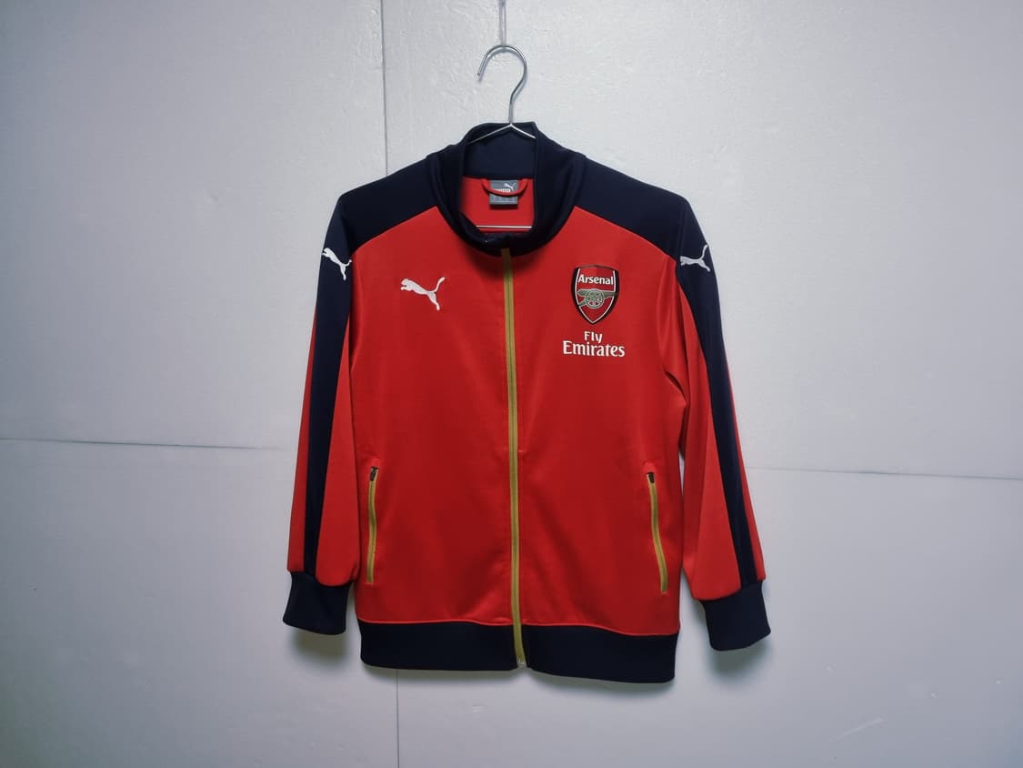 키즈 주니어 퓨마 푸마 아스날 트랙탑 져지 저지 집업 축구복 트레이닝복 상품이미지7