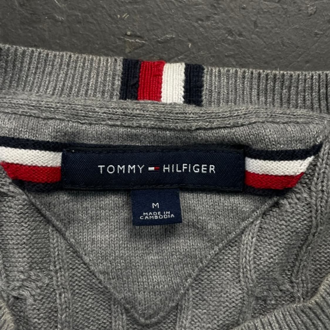 95 타미힐피거 꽈배기 니트 상품이미지3
