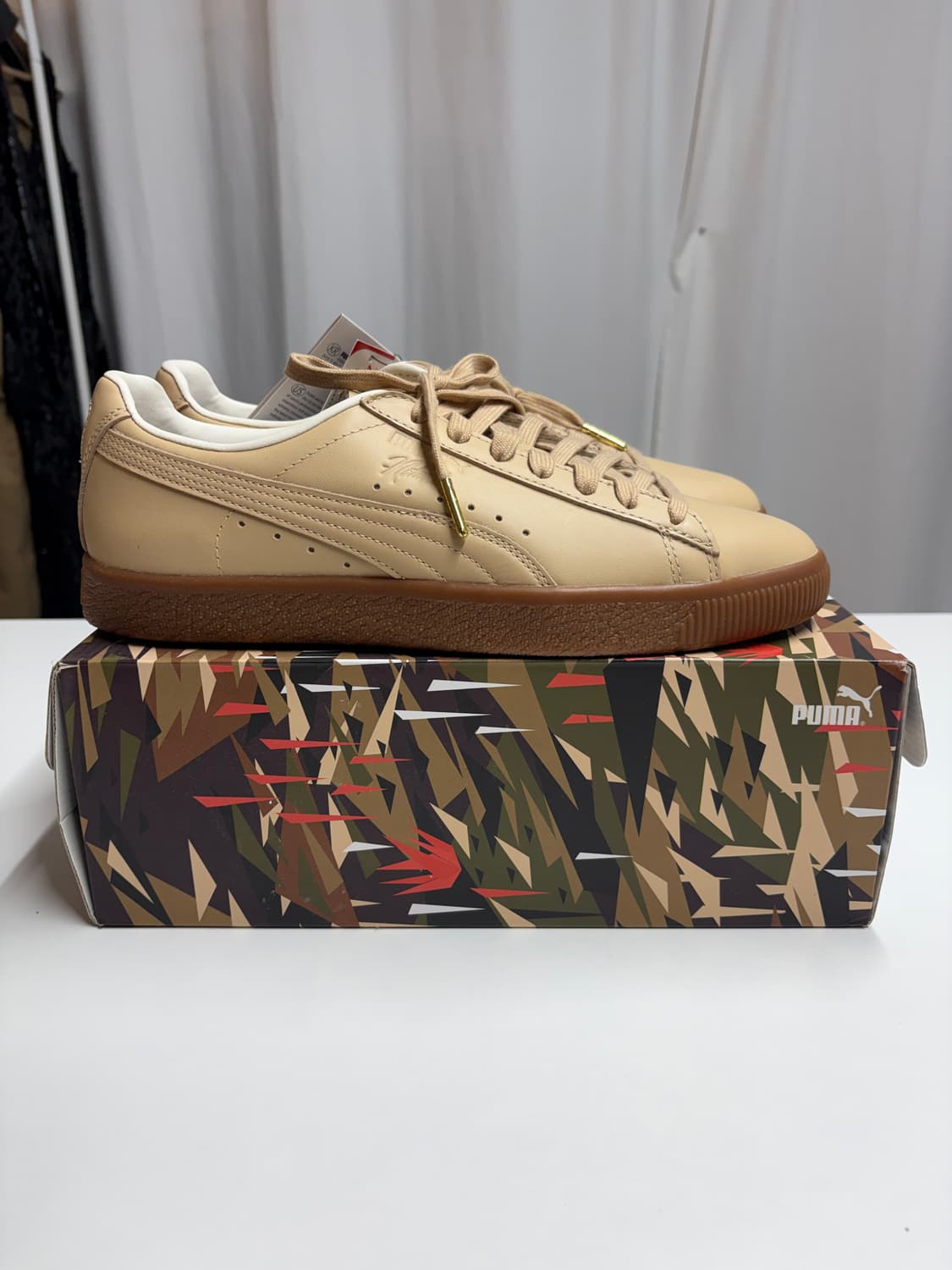 푸마 x NATUREL 클라이드 베지터블 태닝 레더 상품이미지3