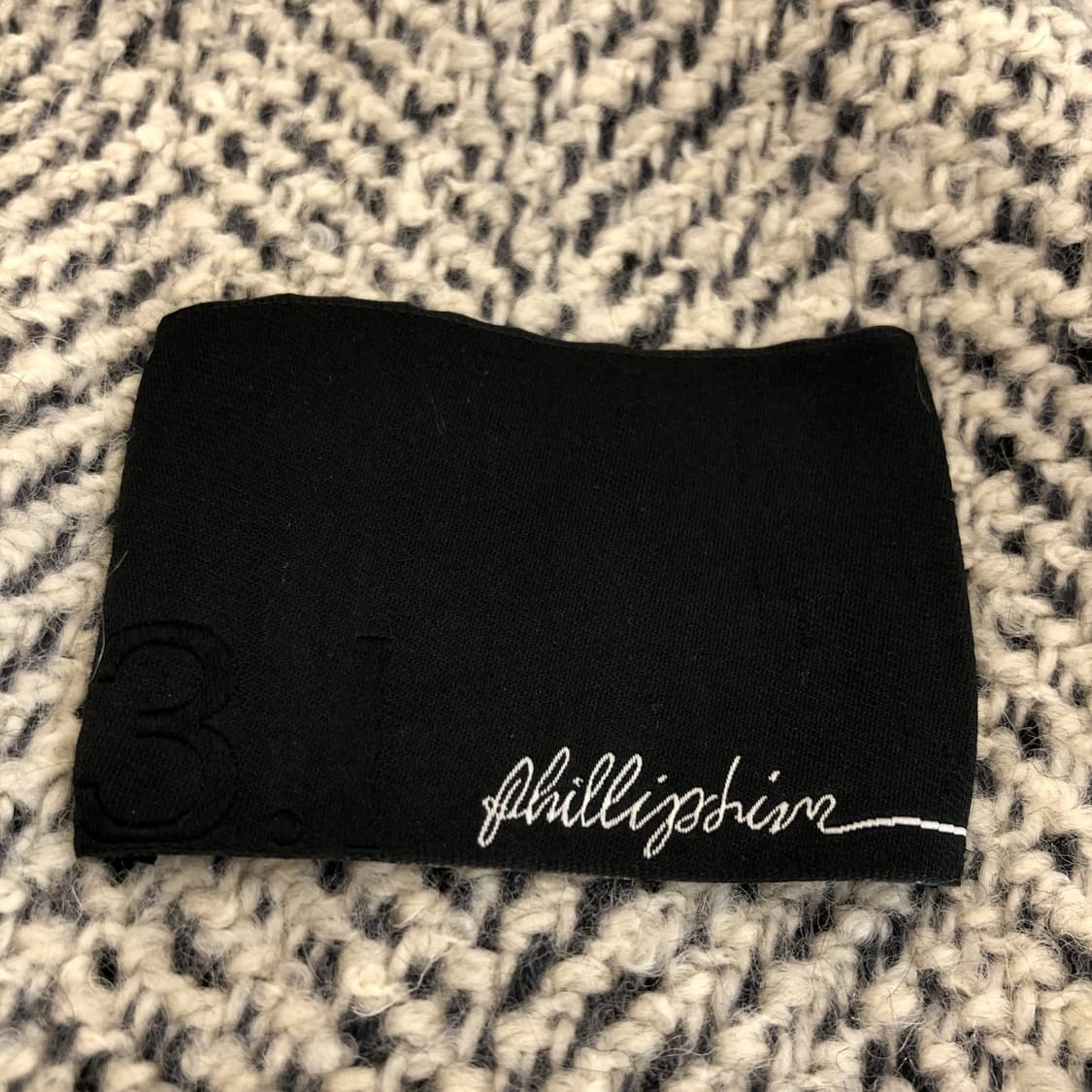 3.1 필립림 (국내판) 헤링본 울 피코트 91-79-165 상품이미지5