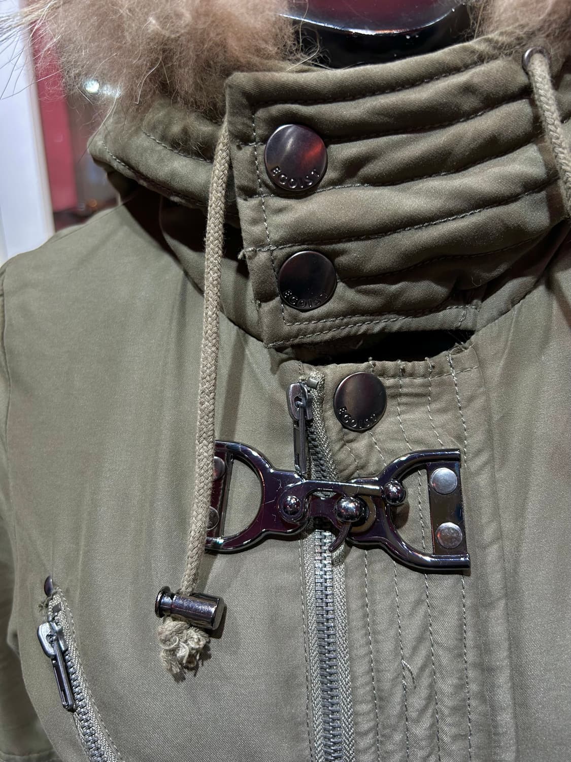 egoist buckle parka 에고이스트 버클 디테일 야상 상품이미지3