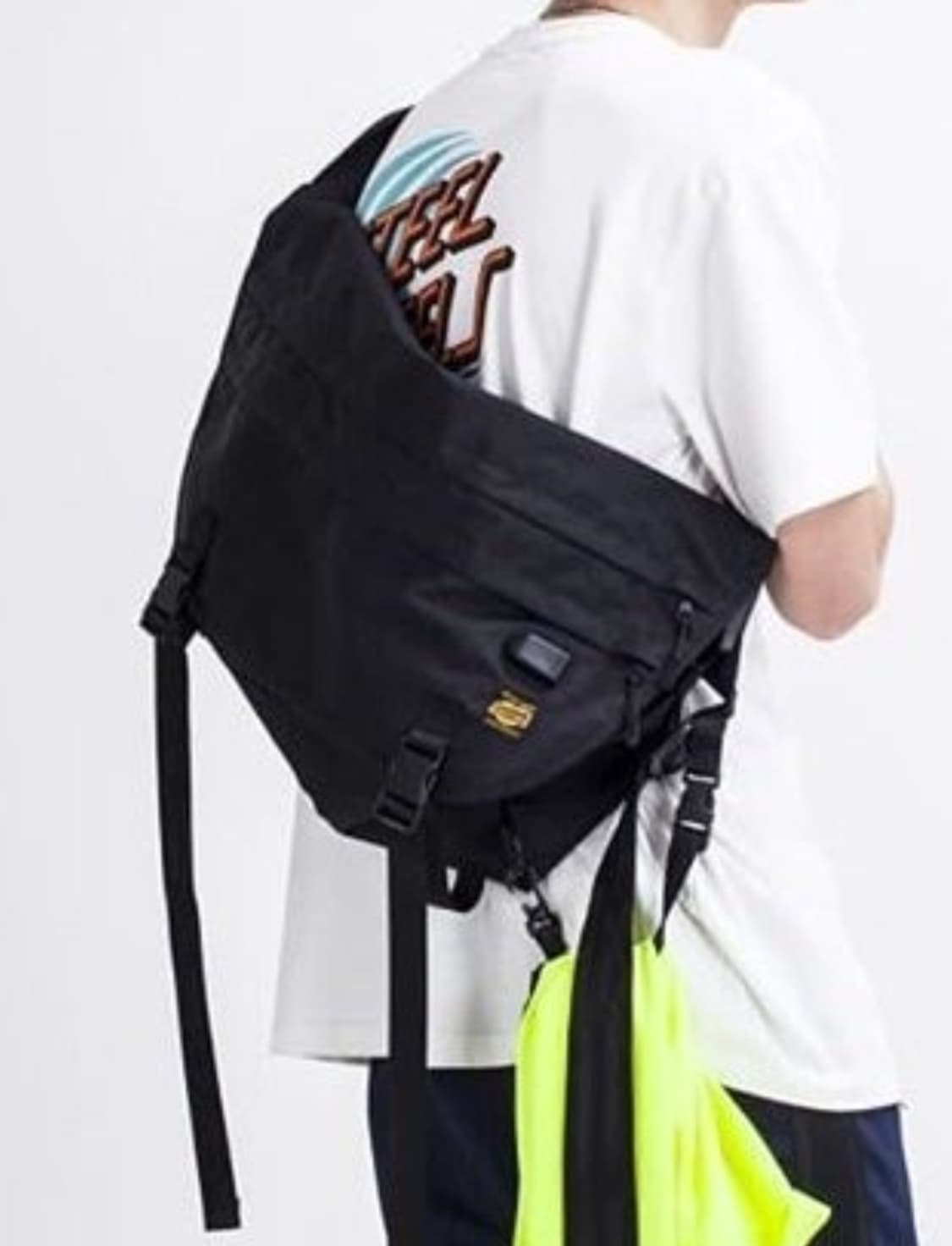 스틸휠즈x에이징ccc테크니컬메시저백/포터/블라인드파일즈/에센스룸/블랙아웃 상품이미지8