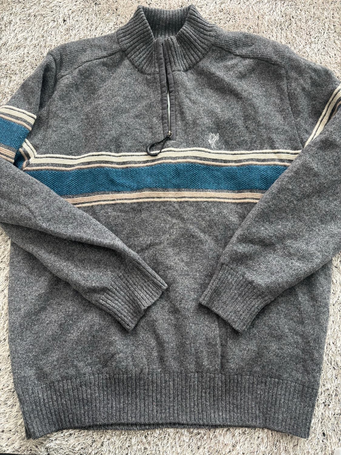 ASHWORTH 반집업니트 사이즈 100 상품이미지1