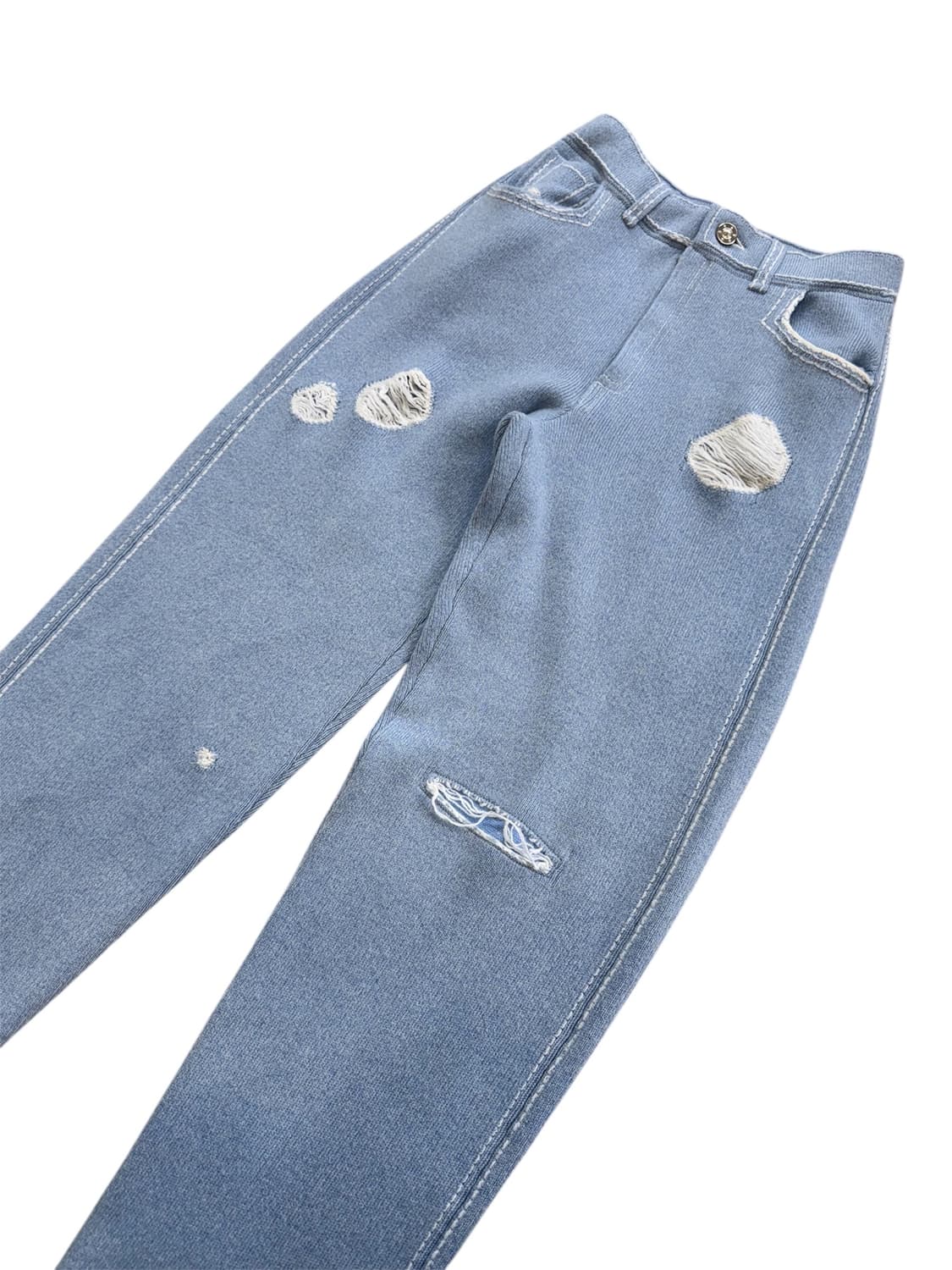 배리 샤넬 캐시미어 이펙트 니트 팬츠 상품이미지5