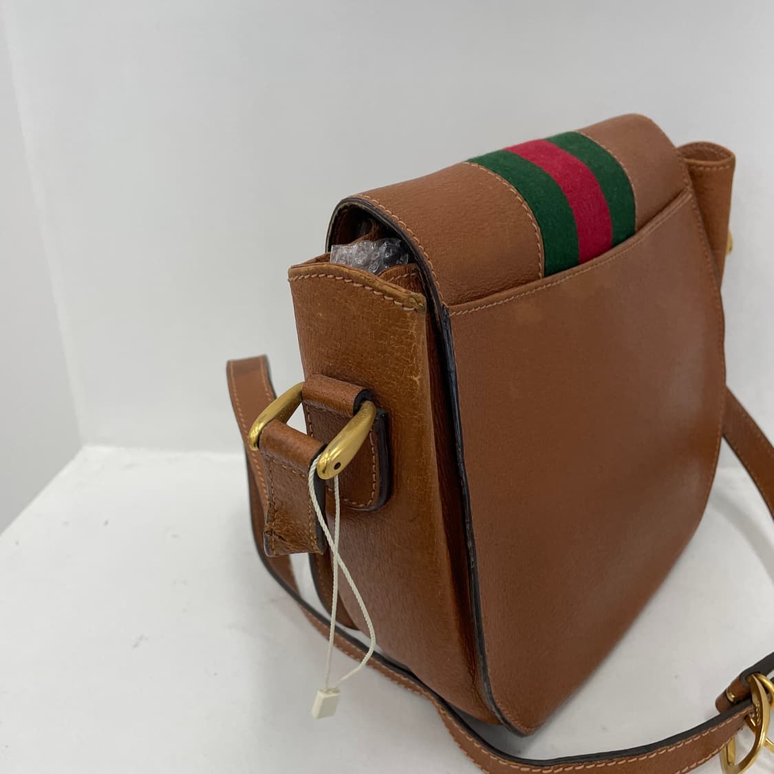 올드 구찌 쉐리 브라운 숄더 & 크로스백 상품이미지4