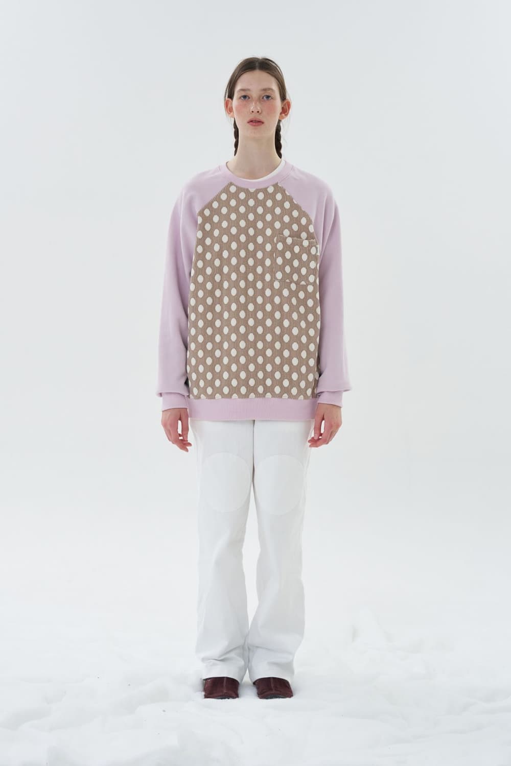 페스토 pesto 땡땡이 맨투맨  상품이미지2