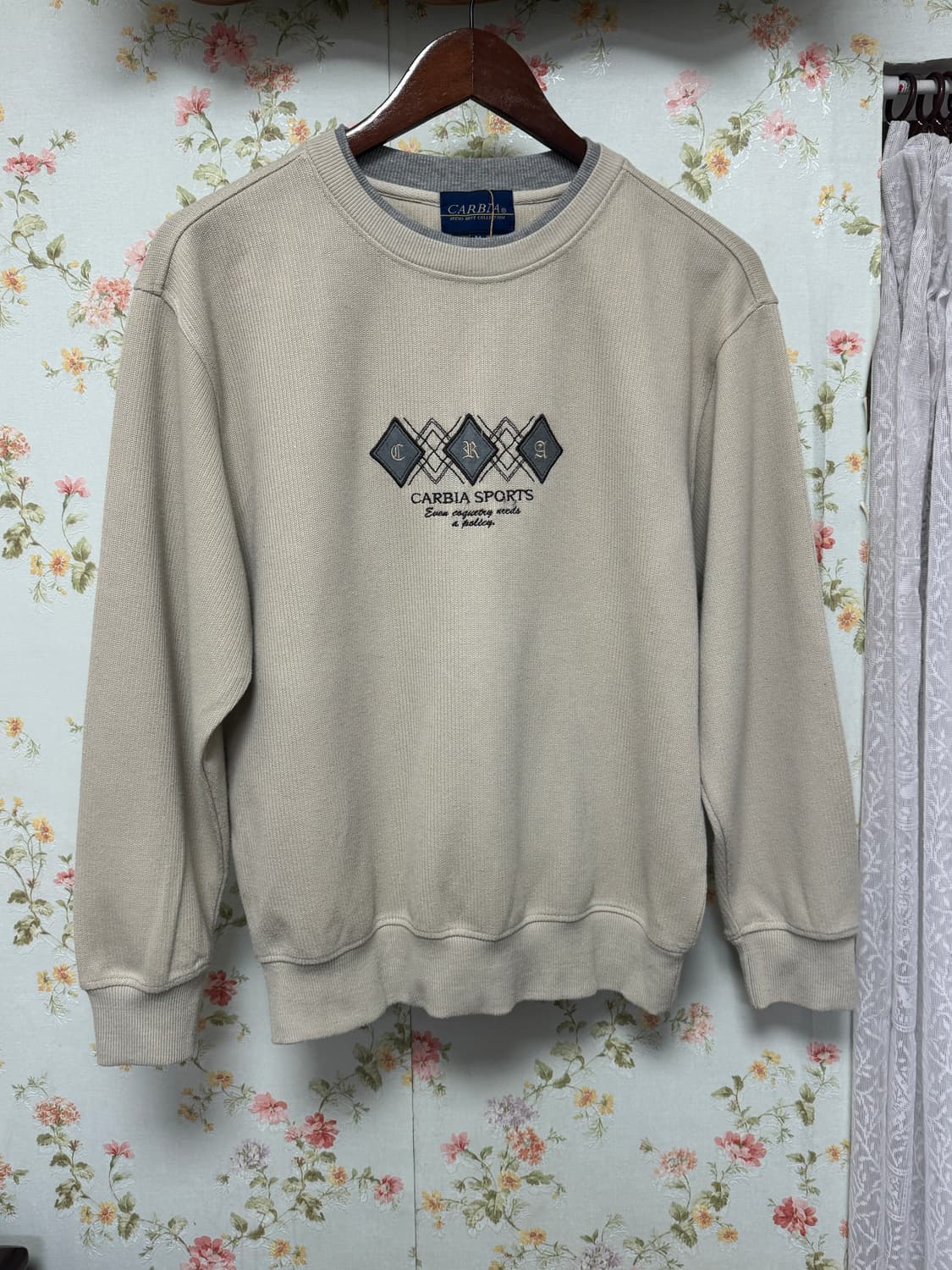 빈티지 레이어드 맨투맨 상품이미지1