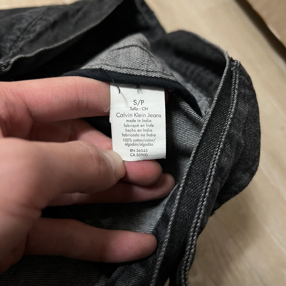 캘빈클라인 진스 트러커 데님자켓 S/90  상품이미지6
