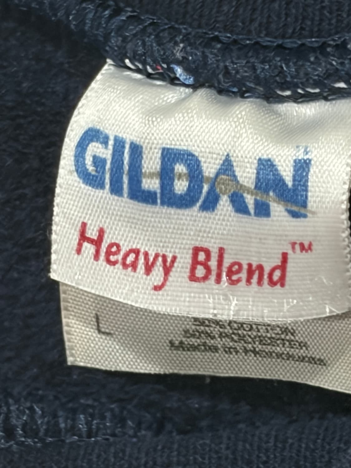 길단(Gildan) 빈티지 네이비 스웻셔츠 상품이미지5
