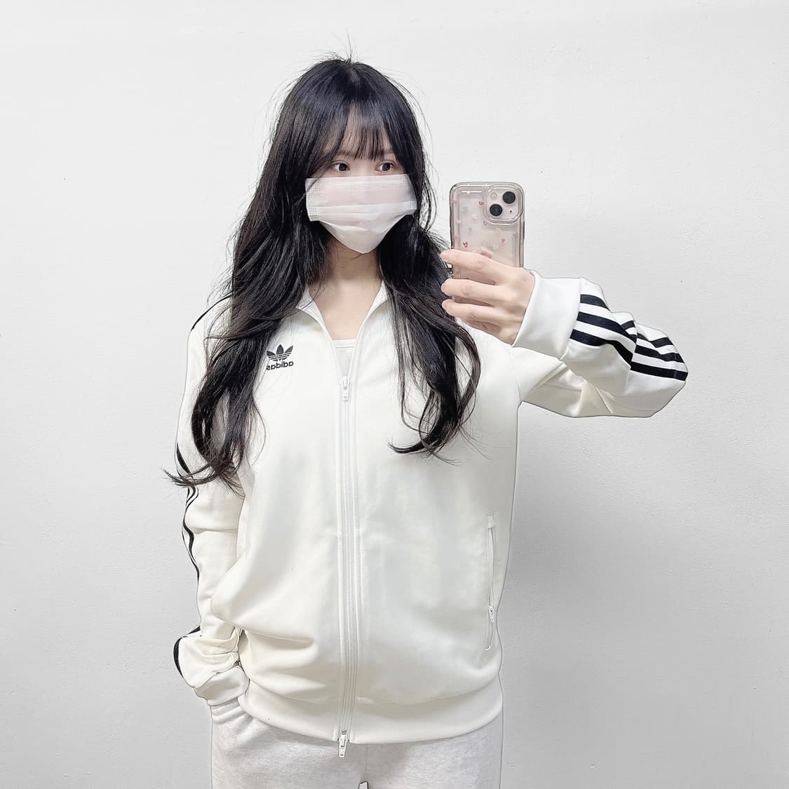 아디다스 베켄바우어 트랙탑 져지 화이트 상품이미지1