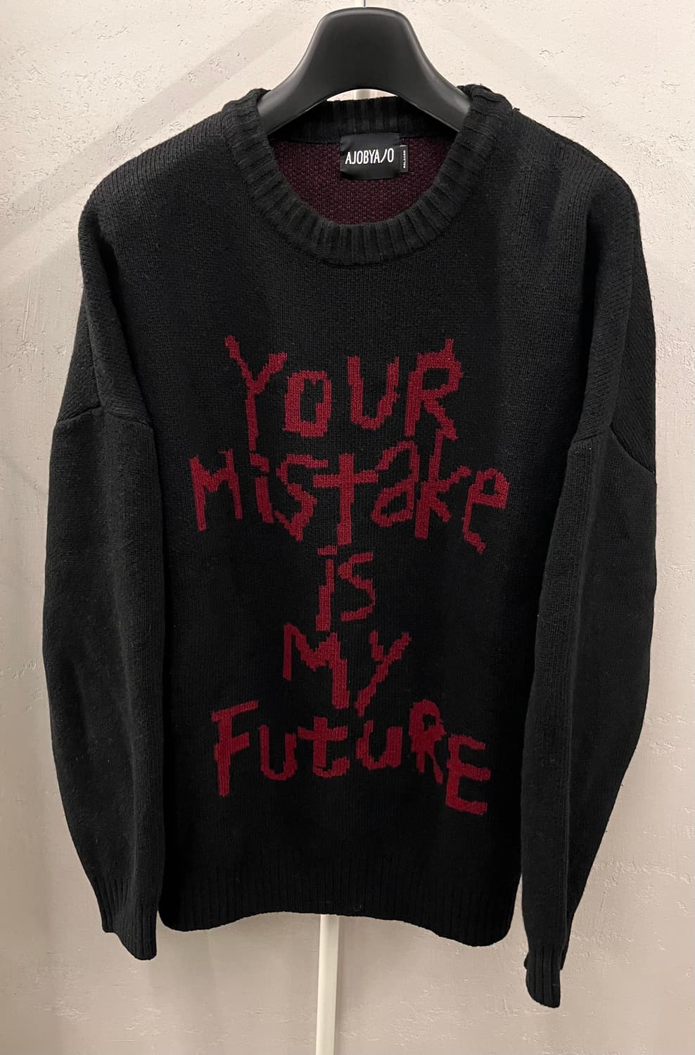 아조바이아조 울 니트 블랙 상품이미지1