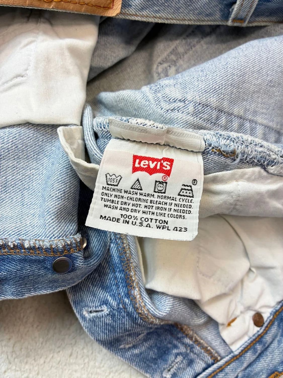 리바이스 90's USA 스트레이트 데님 팬츠 PN6198 상품이미지8
