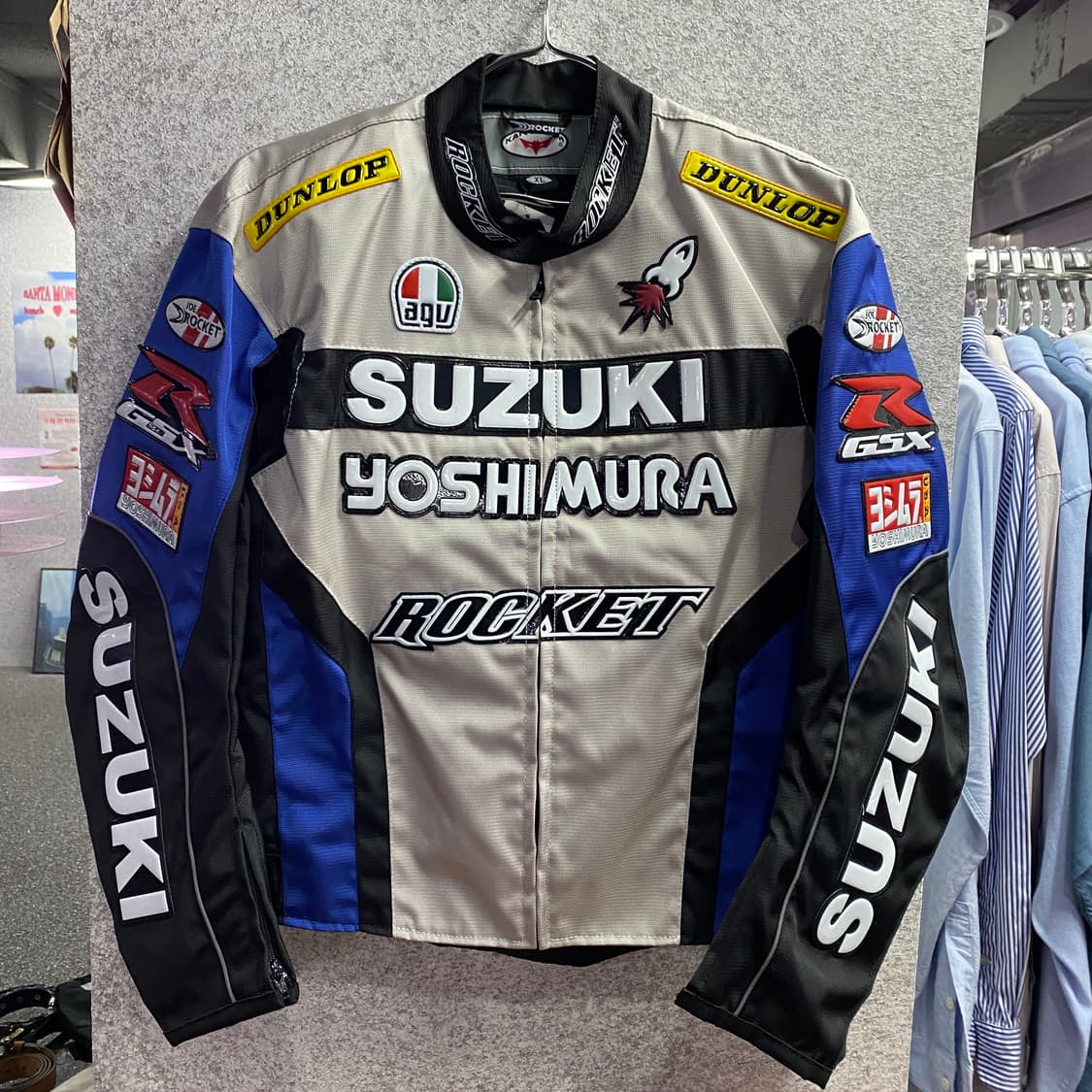 스즈키 요시무라 GSX-R 패치워크 레이싱 자켓 B3620 상품이미지2