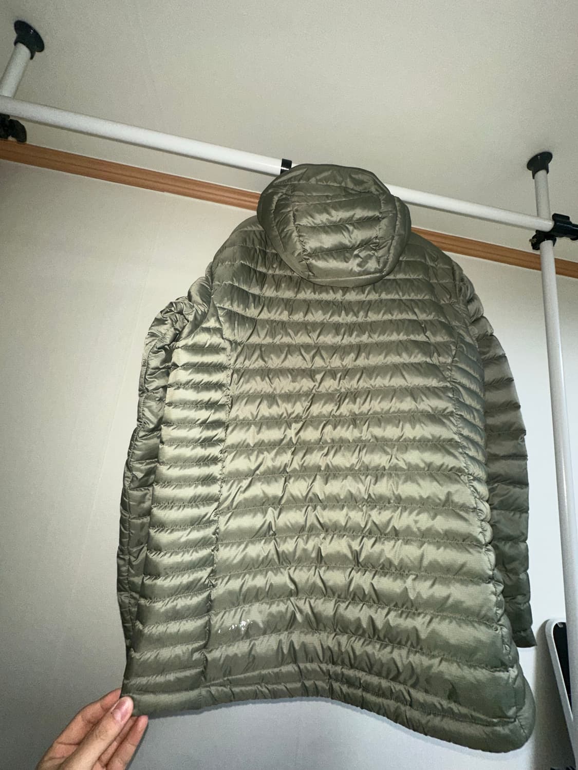 랩 마이크로라이트 알파인 자켓 라이트 카키 상품이미지3