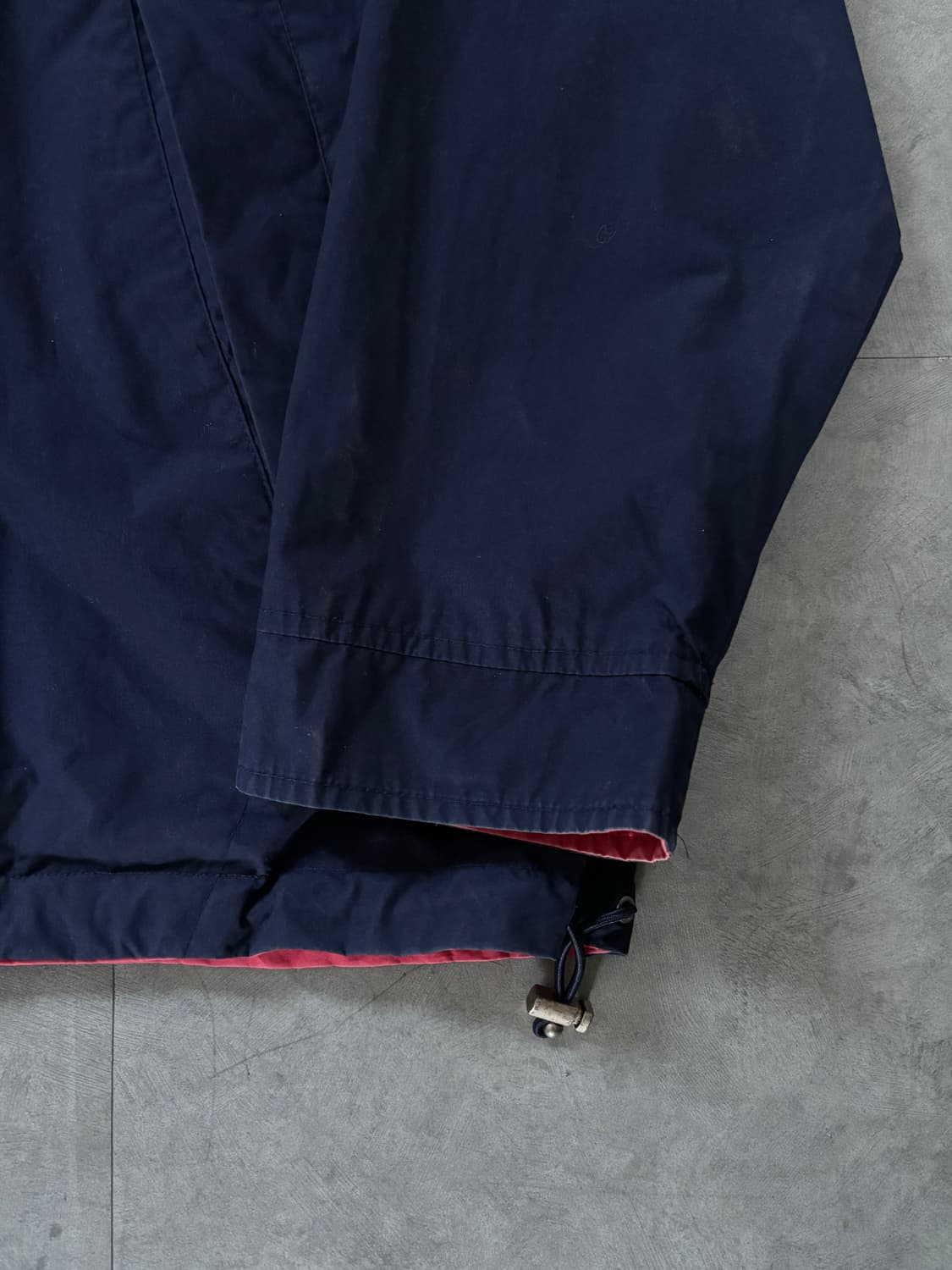 Polo 폴로 랄프로렌 네이비-레드 리버시블 후드 코튼 자켓 상품이미지6