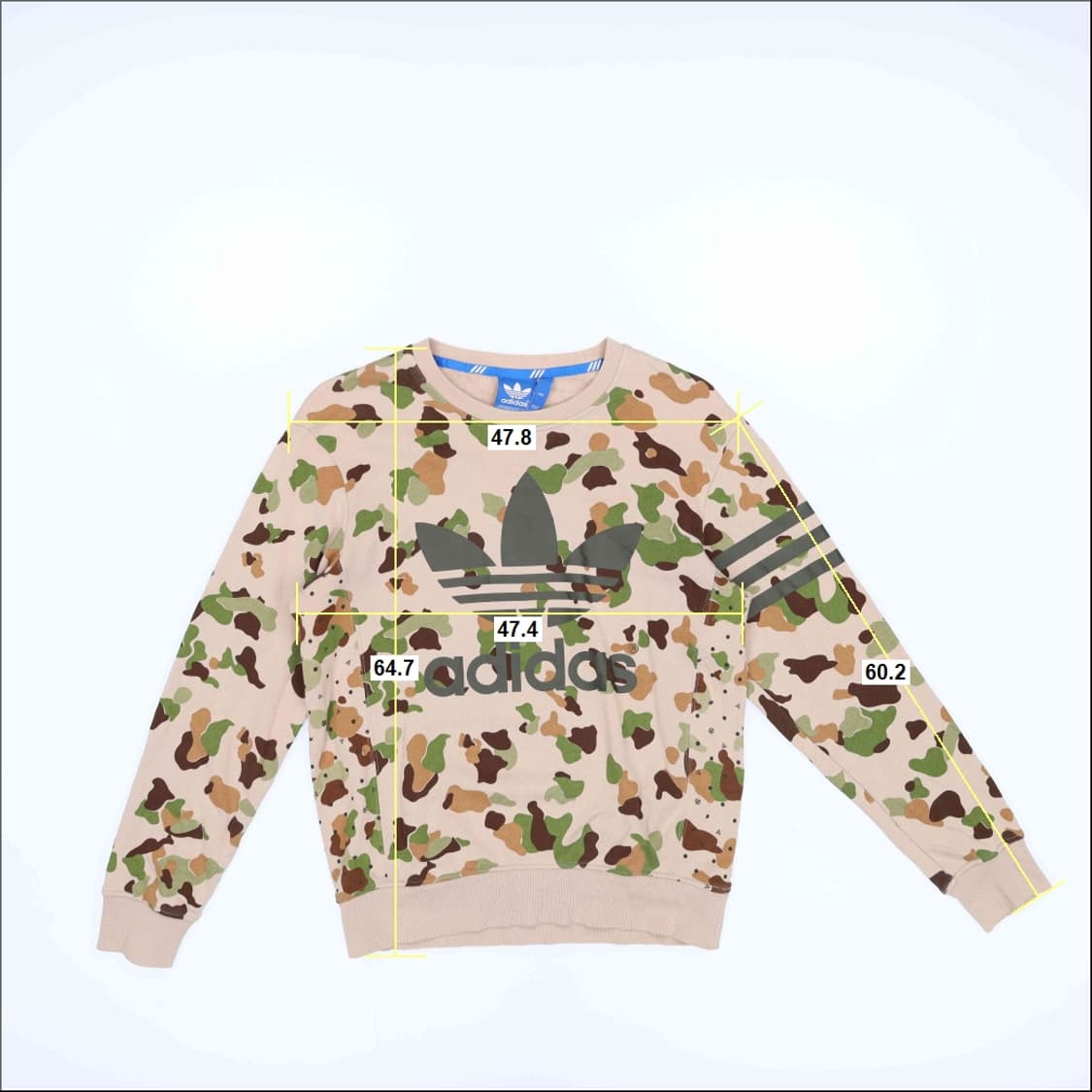 [90] 아디다스 카모 맨투맨 티셔츠 1104HR2 상품이미지8