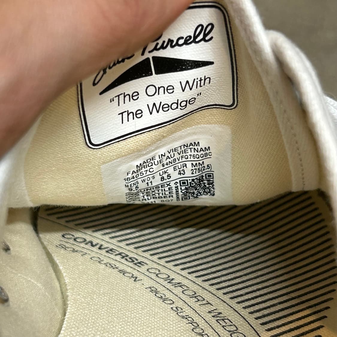 275) 컨버스 잭퍼셀 화이트 스니커즈 상품이미지9