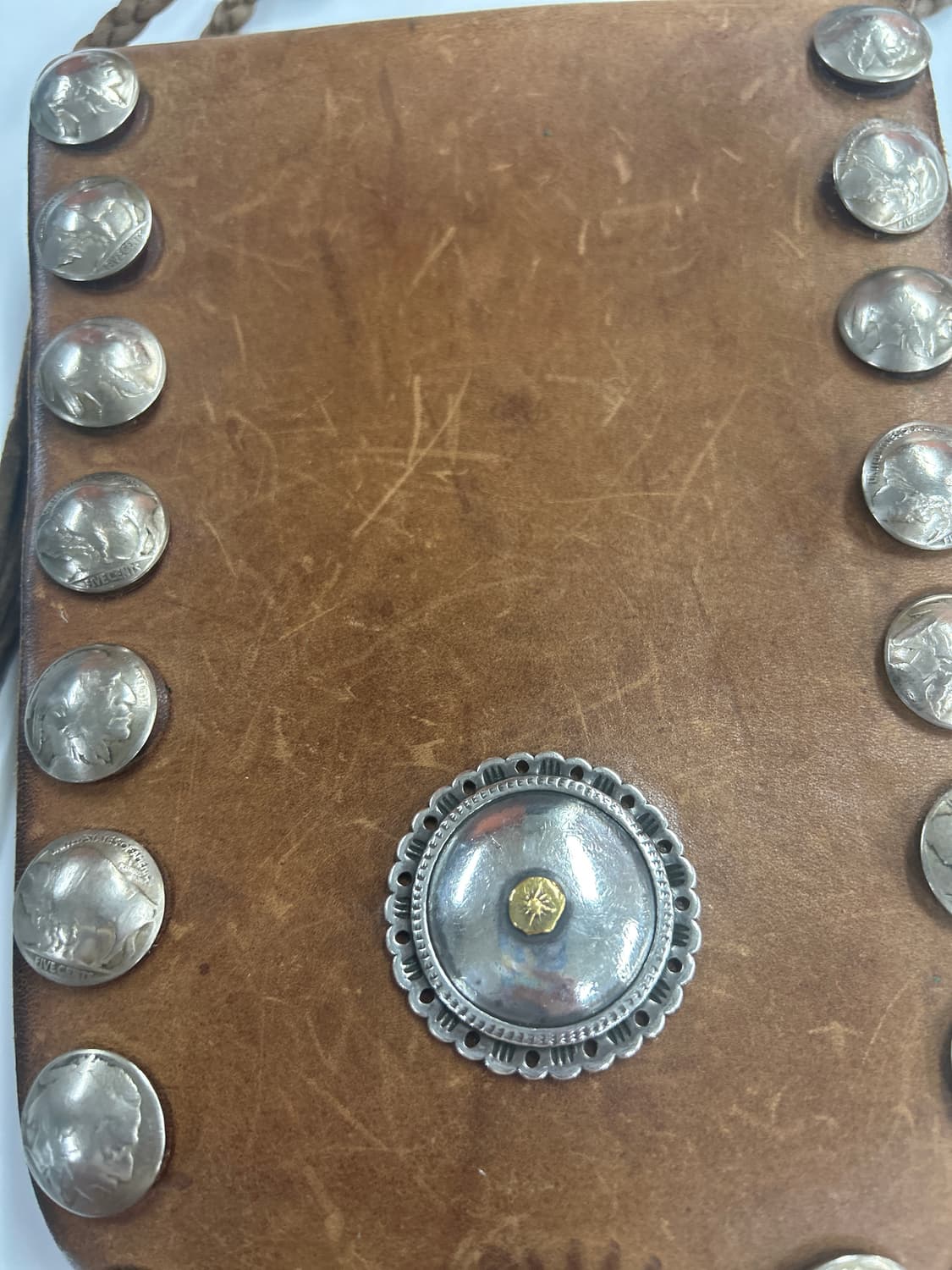 goros 고로스 새들레더 20콘초 크로스 메디슨백 상품이미지2