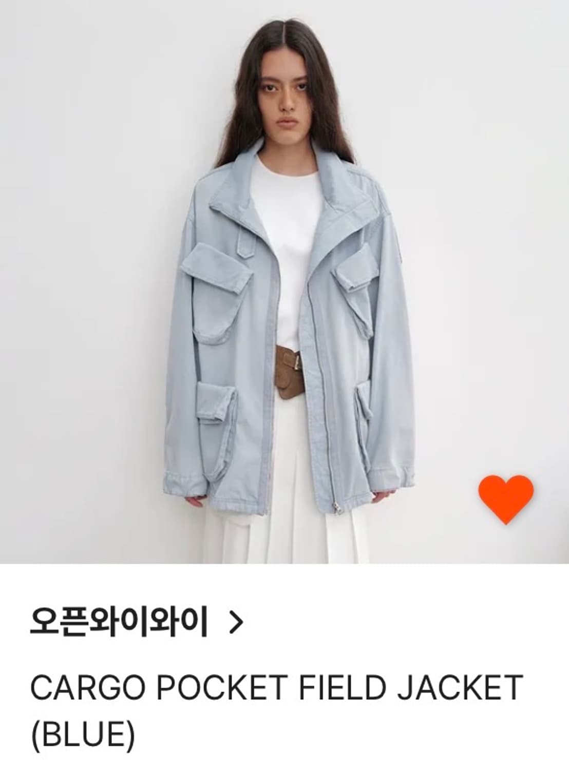 오픈와이와이 카고 포켓 필드 자켓 상품이미지1