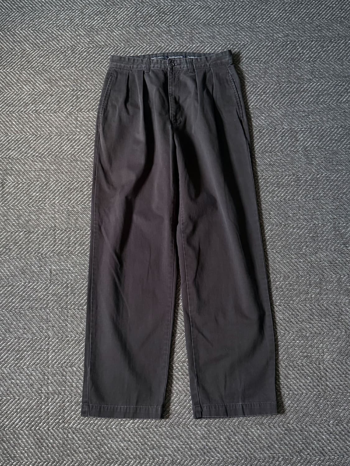 (30) 90s 폴로 랄프로렌 ANDREW 더블 플리츠 치노 팬츠 상품이미지1