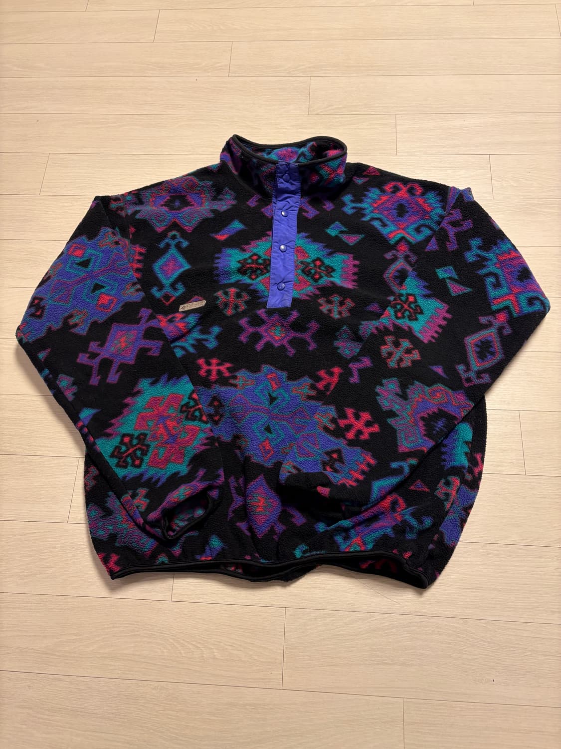 XL)90s~00s 콜럼비아 아즈텍 플리스 상품이미지1