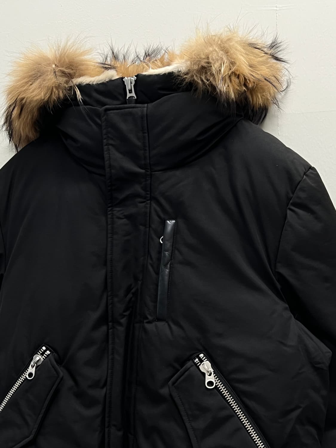 맥케이지 딕슨 16FW 투인원 노르딕 테크 다운 봄버 내츄럴 퍼 블랙 상품이미지4