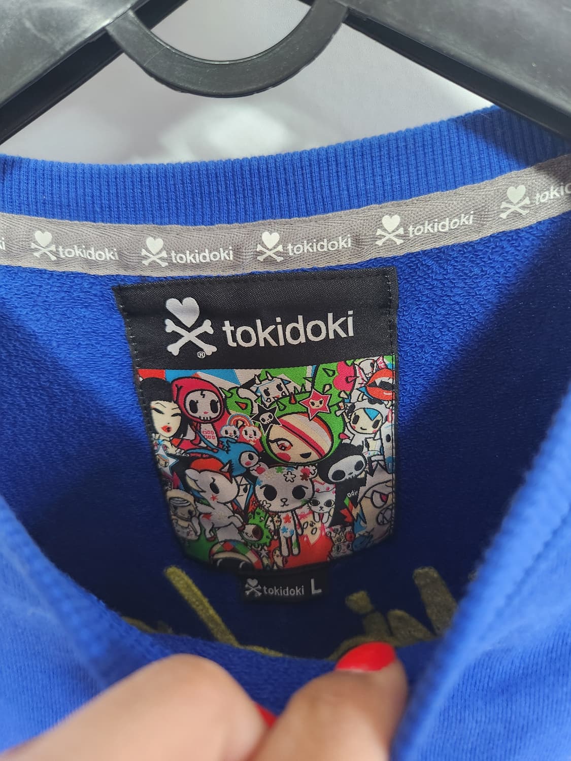tokidoki 라운드 맨투맨티 L사이즈 상품이미지3