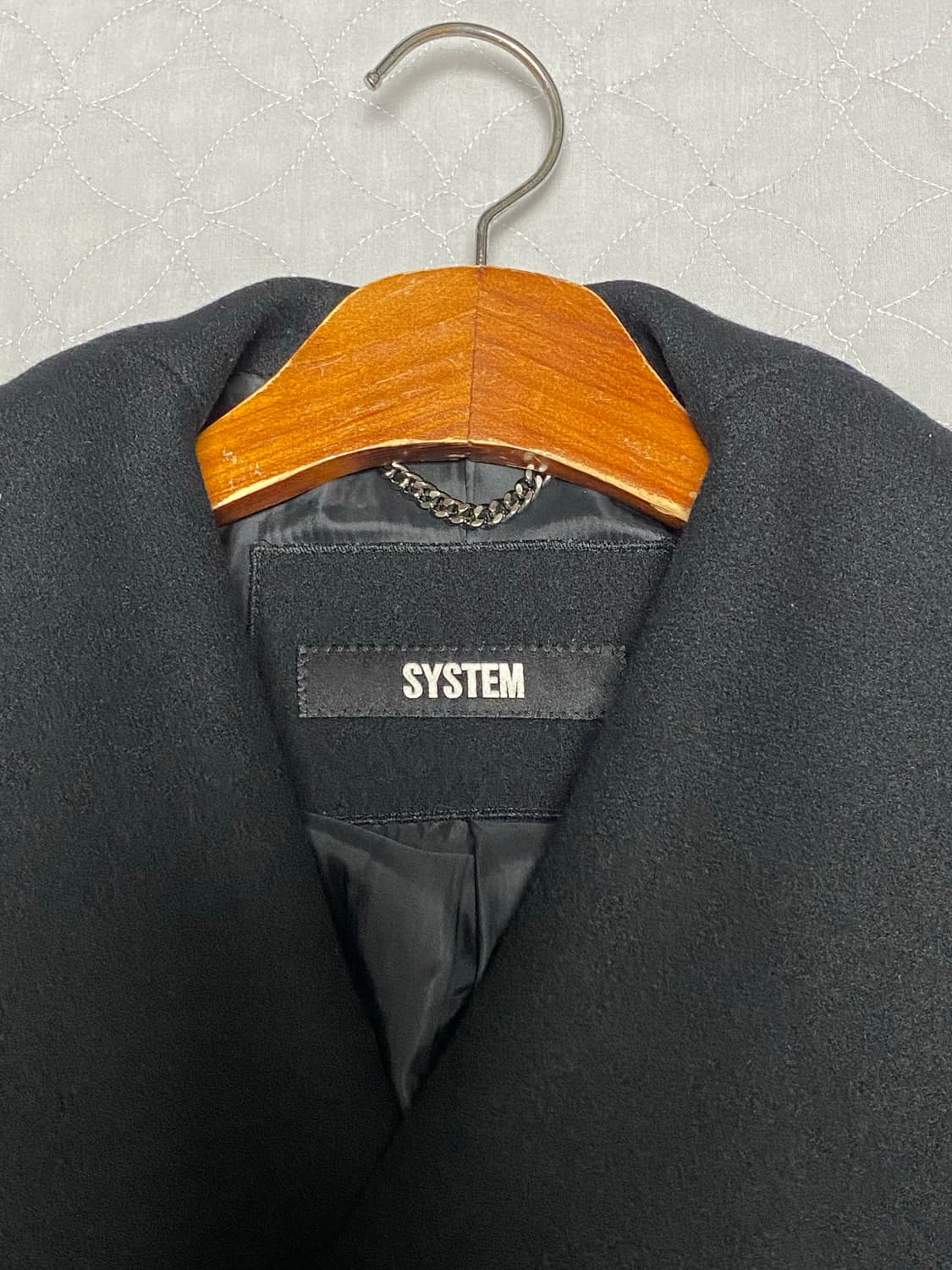 시스템(SYSTEM) 롱코트 상품이미지3