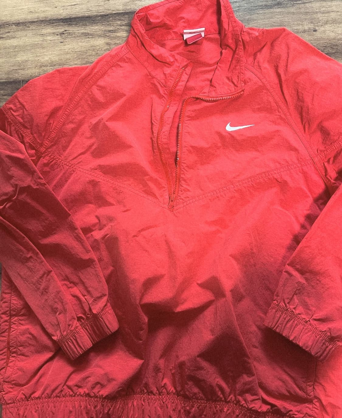 [S] 나이키x스투시 윈드러너 아노락 레드 상품이미지1