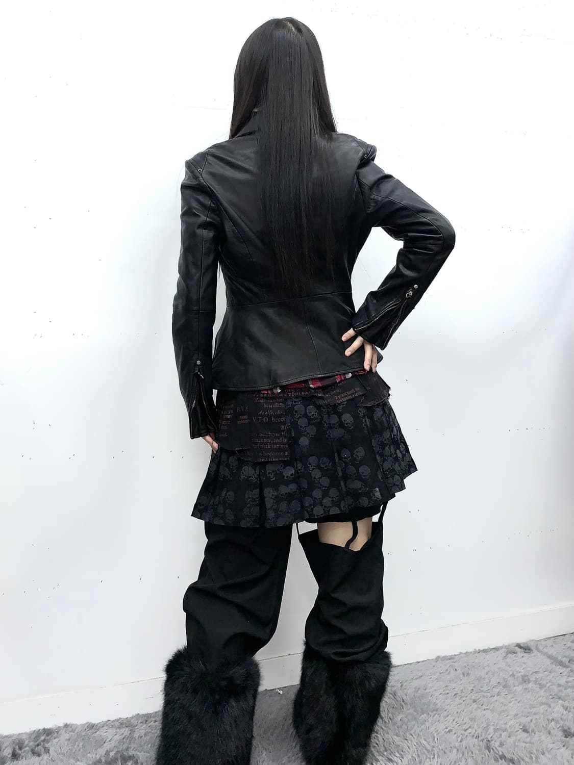 H.anarchy(by. H.Naoto) 펑크 랩스커트 상품이미지2