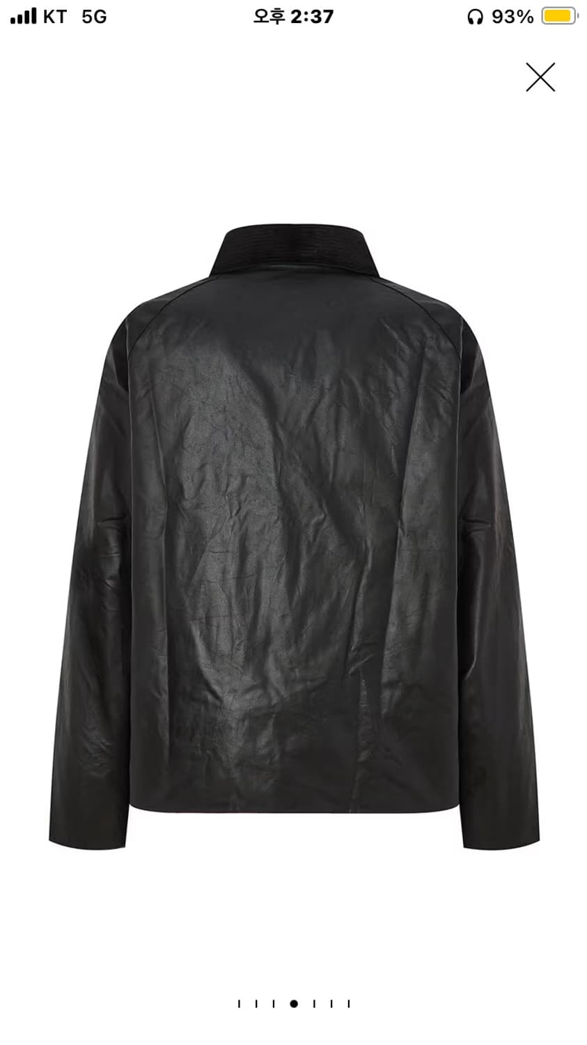 바버 트랜스포트 블랙 사이즈38(100) 상품이미지3