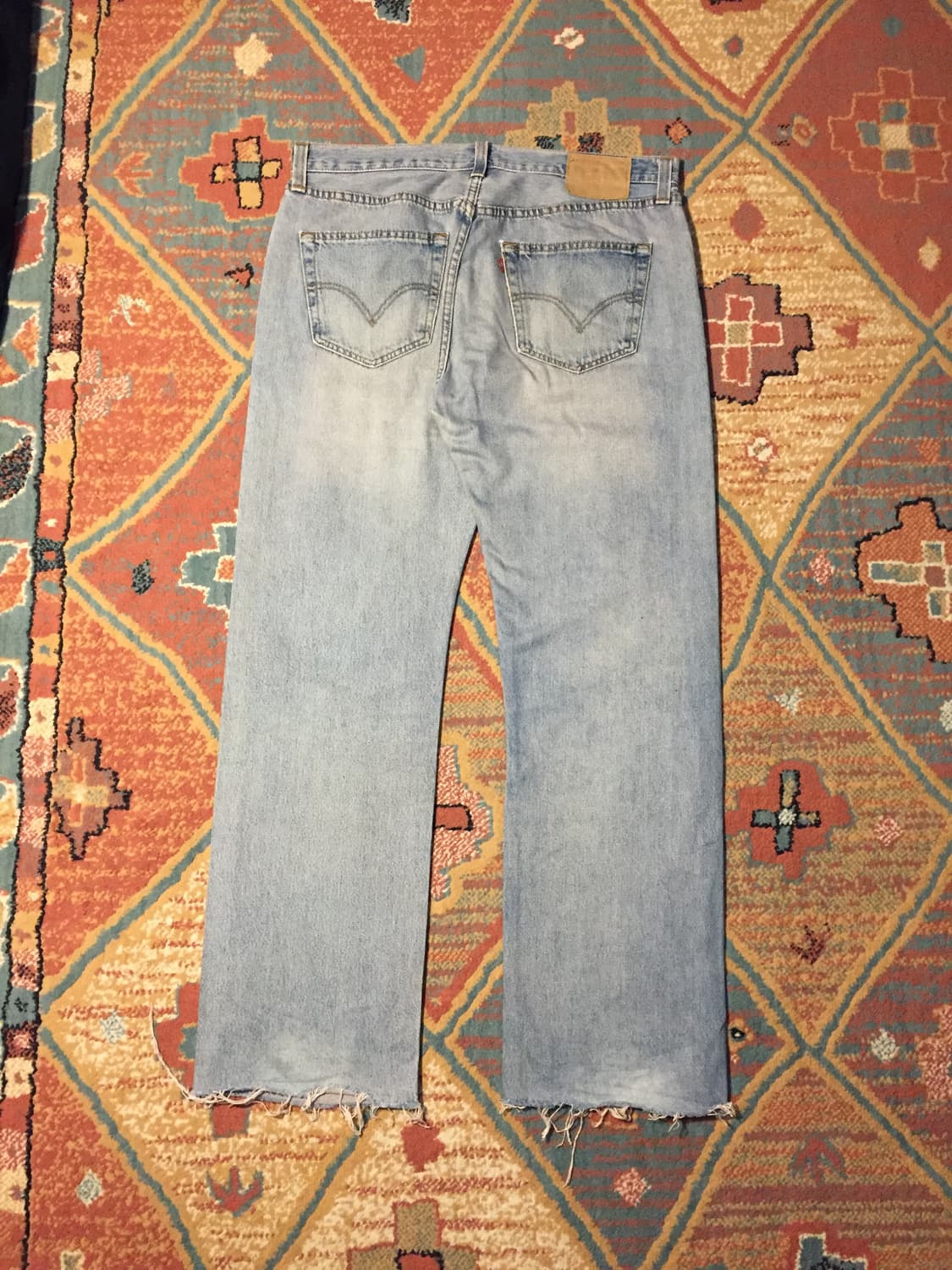 00s 리바이스 501 라이트 블루 연청 상품이미지4