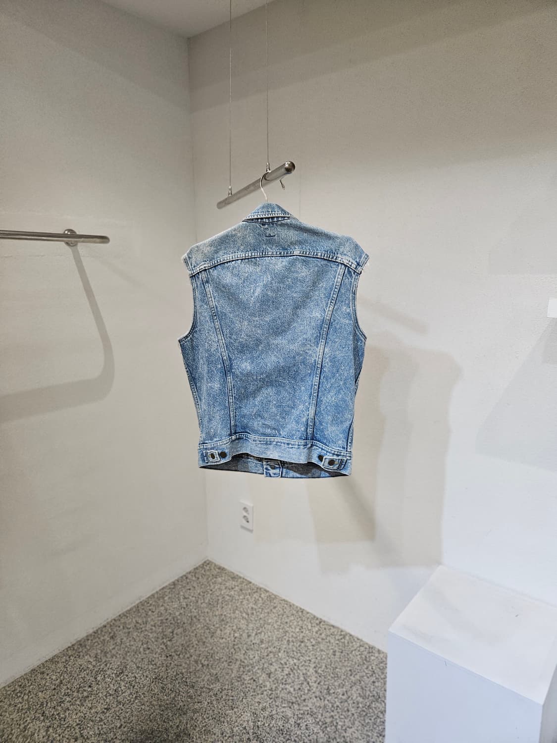 Lee 데님 청 조끼 베스트 상품이미지2