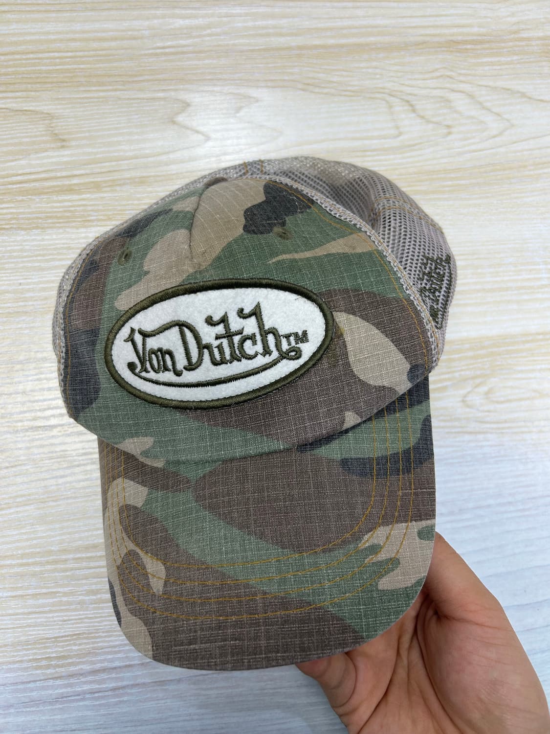 본더치 카모 매쉬볼캡  상품이미지4