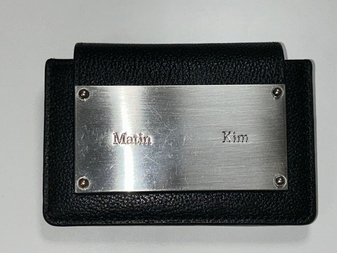 마뗑킴 아코디언 지갑 블랙 상품이미지1