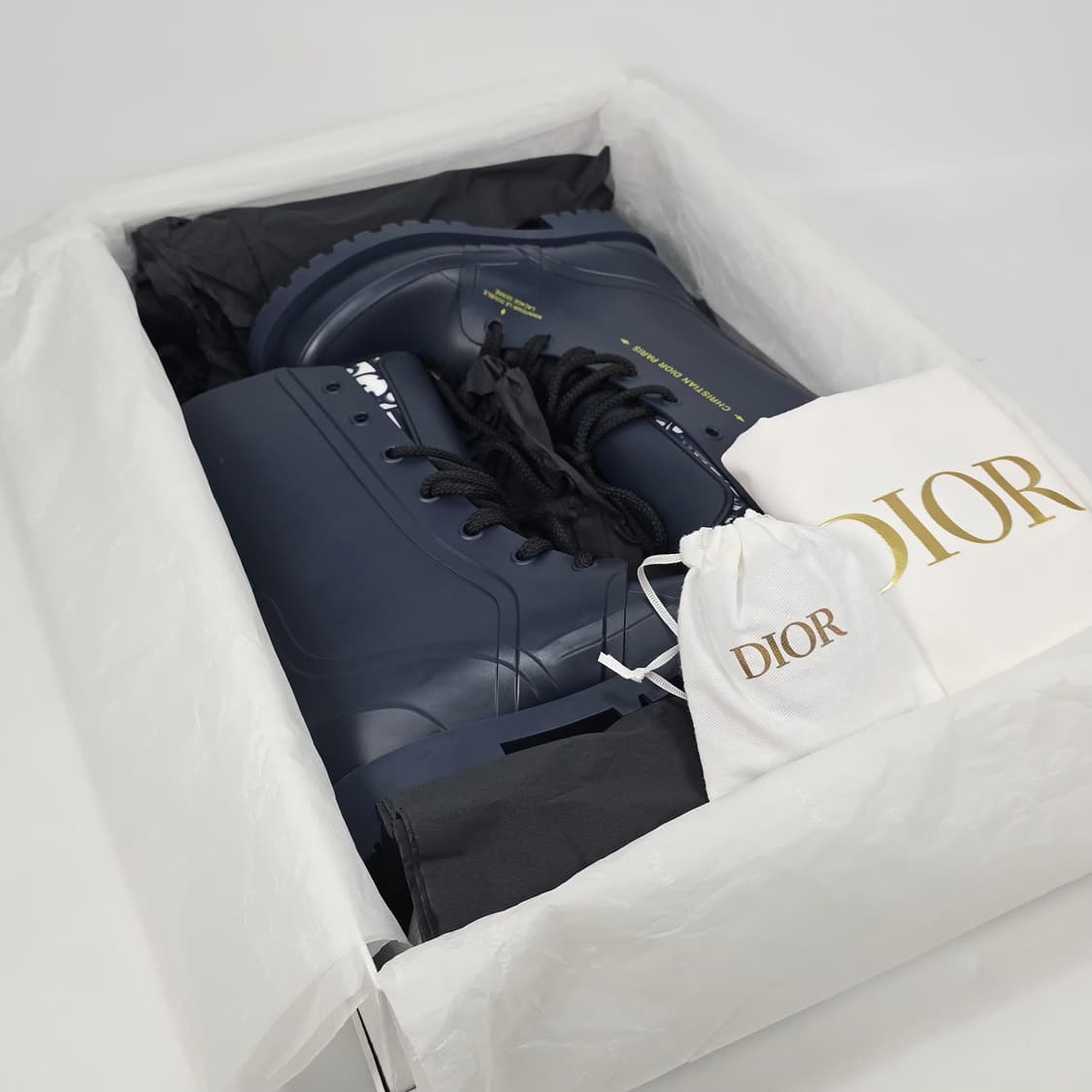 디올 오블리크 디올캠프 러버 앵클  레인부츠 ( 225~230 ) 상품이미지1