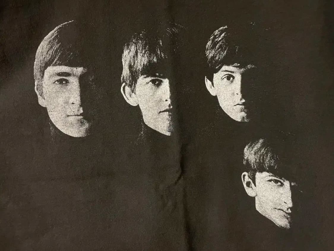 비틀즈 90s 밴드티 상품이미지2