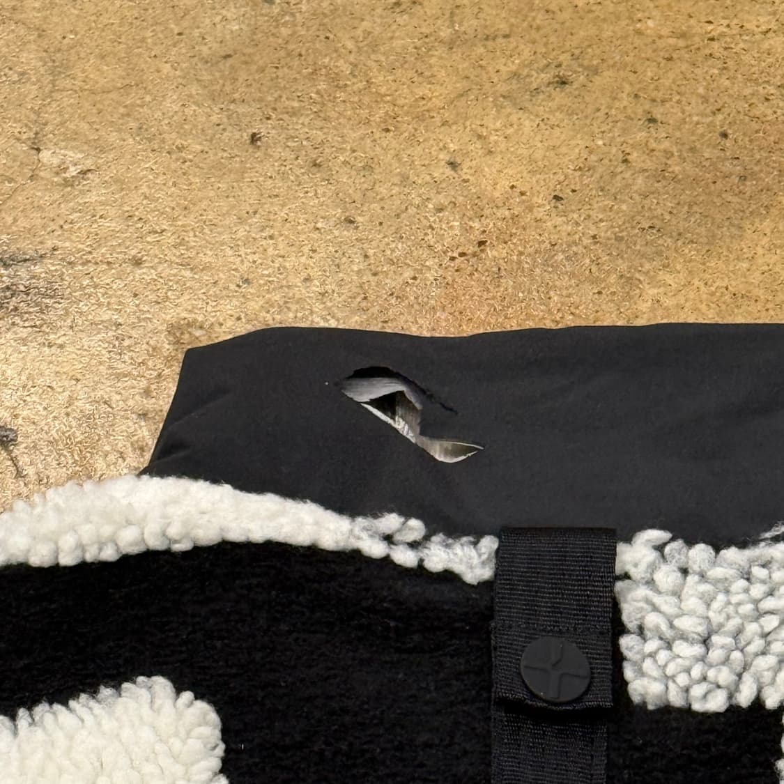 [정품/L] 나이키 테크팩 블랙 화이트 플리스 자켓 b18 상품이미지9