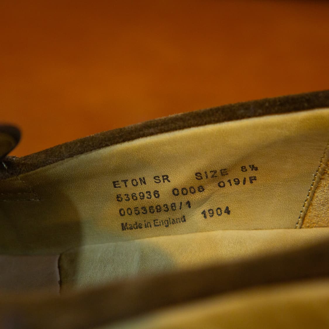 로크 이튼 스웨이드 페니 로퍼 브라운 상품이미지5