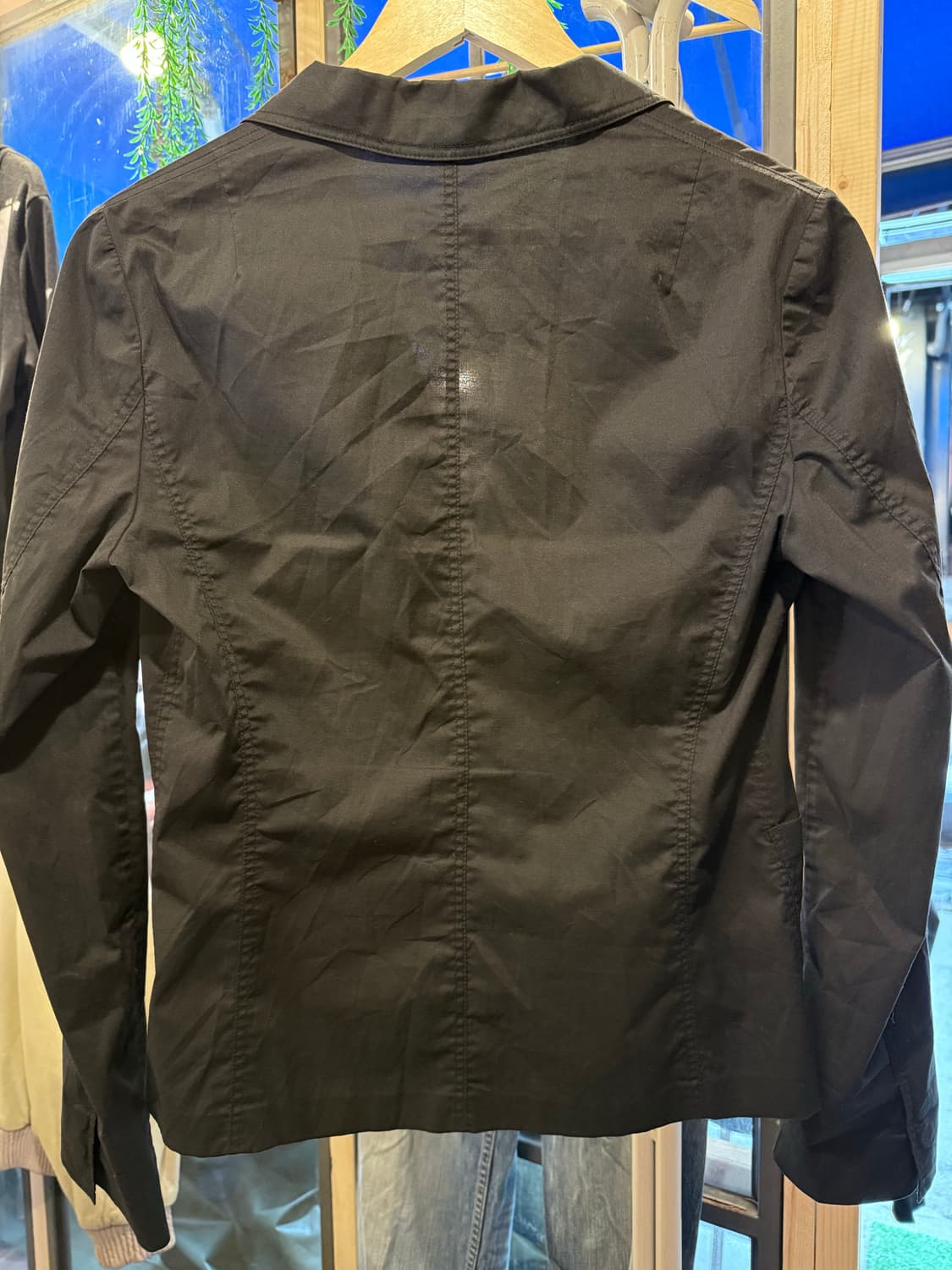 타임 포스트모던 블랙 블레이저 상품이미지4