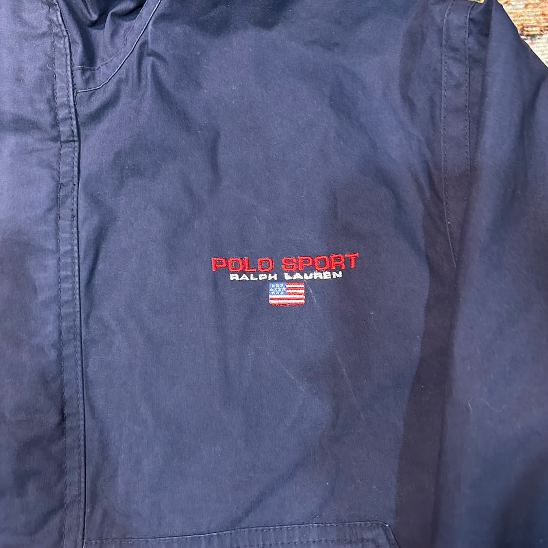 [L] 90s 폴로 스포츠 리버시블 자수로고 스윙자켓 상품이미지4