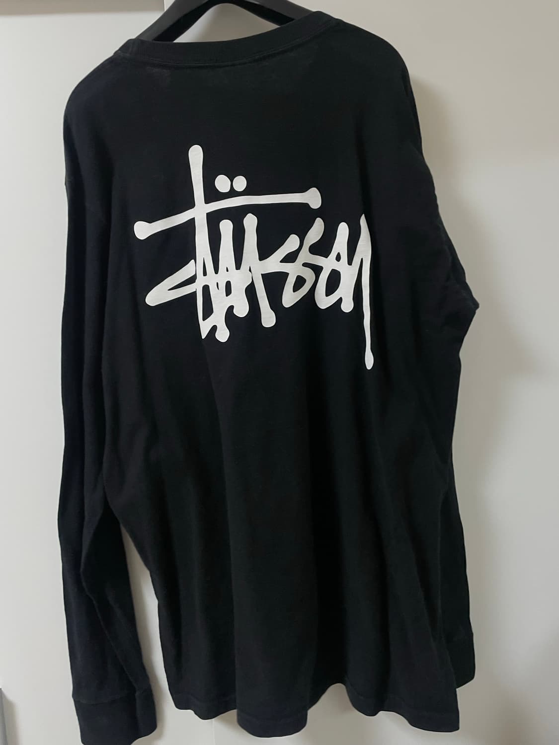 스투시 롱슬리브 블랙 M 상품이미지2