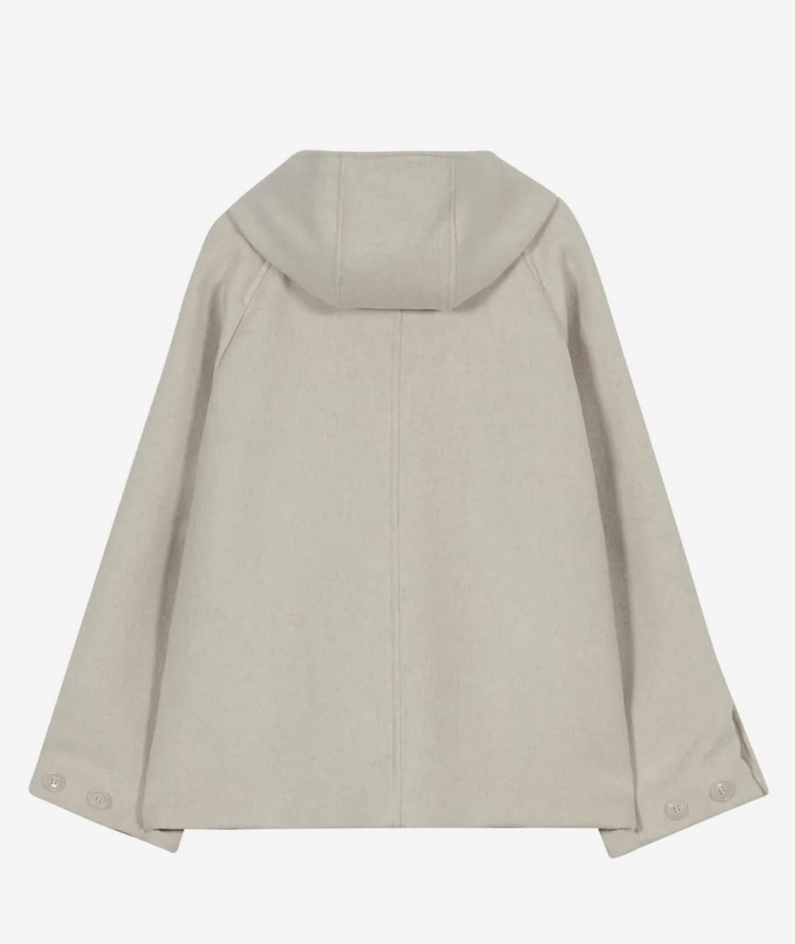 [새제품]타입서비스 Hooded Half Coat [Oatmeal] 상품이미지3