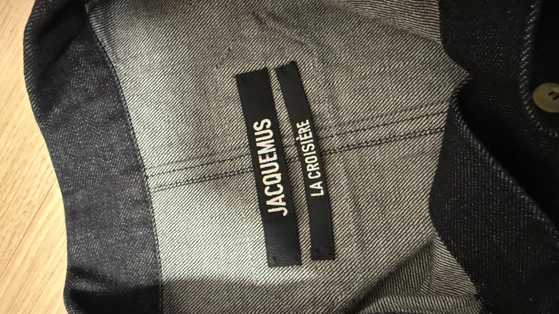 [48] 자크뮈스 알로에 드 님 데님 셔츠 다크 네이비 상품이미지5