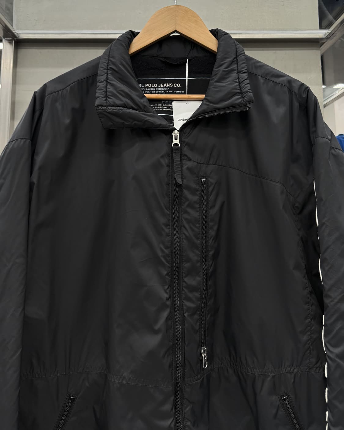 폴로 진스 00s 스펠로고 나일론 윈드브레이커 상품이미지3