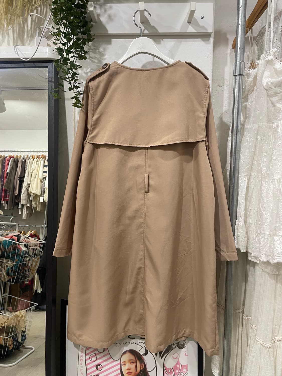 earth music trench coat 상품이미지8