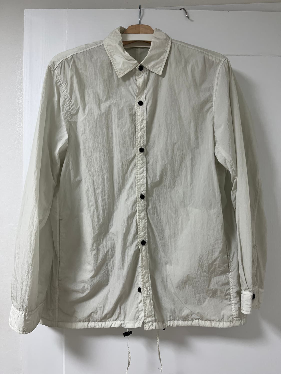 ATON hand dyed nylon shirt jacket 2사이즈 상품이미지4